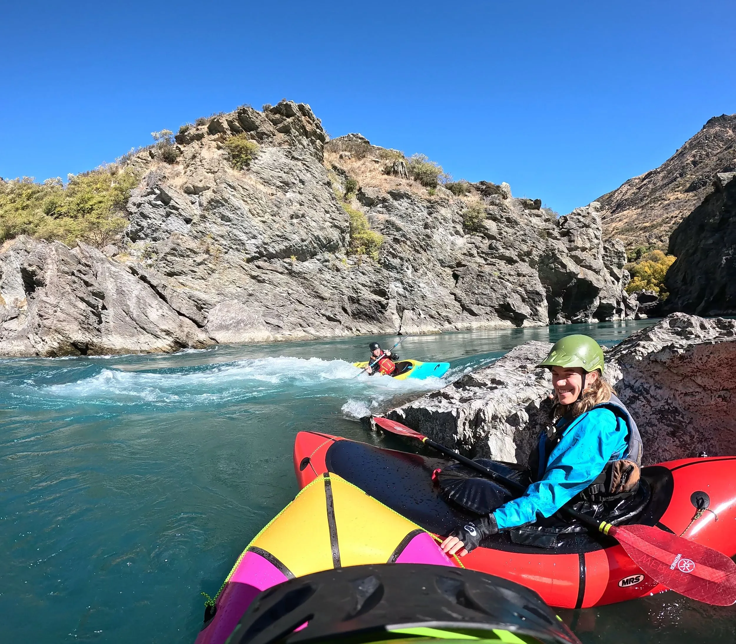 Packrafting the Roaring Meg