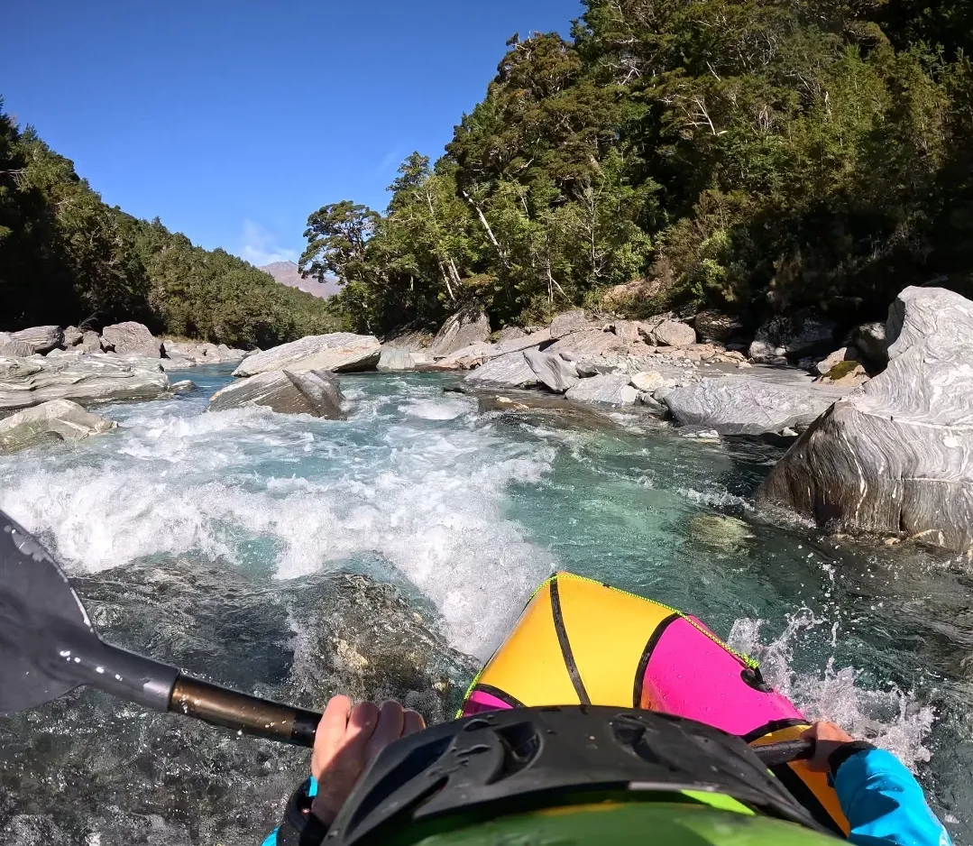 Packrafting the East Matukituki — photo 7